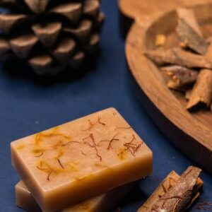 Herbal Soap in the hands of girl